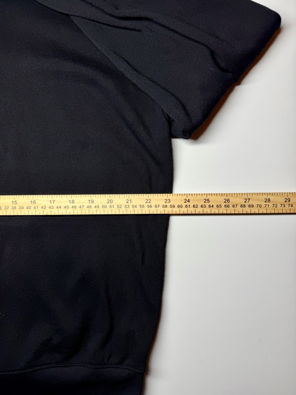 Old Navy Black Heavyweight Oversized Full‑Zip Fleece Hoodie Men’s Size S - Picture 8 of 9